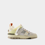 Sneakers Area Patchwork - Axel Arigato - Cuir - Beige/Blanc