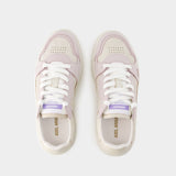 Sneakers Dice Lo - Axel Arigato - Cuir - Beige/Lilas