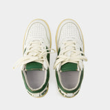 Sneakers Rhecess Low - Rhude - Cuir - Blanc/Vert