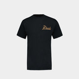 T-Shirt Sales And Service - Rhude - Coton - Noir