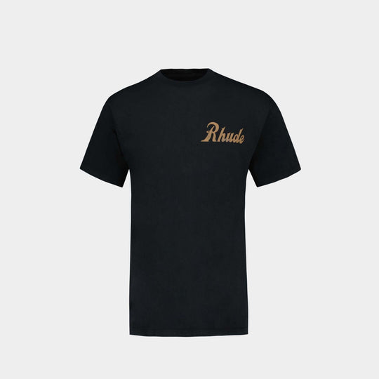 T-Shirt Sales And Service - Rhude - Coton - Noir