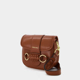 Sac Hobo Saddie - See By Chloe - Cuir - Caramello