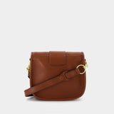 Sac Hobo Saddie - See By Chloe - Cuir - Caramello