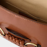 Sac Hobo Saddie - See By Chloe - Cuir - Caramello