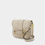 Sac Hobo Saddie - See By Chloe - Cuir - Cement Beige