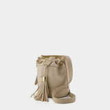 Sac à Bandoulière Vicki - See By Chloé - Cuir - Cement Beige
