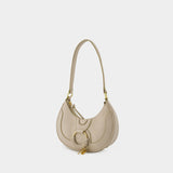 Sac Hobo Hana - See By Chloé - Cuir - Cement Beige