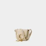 Sac à Bandoulière Mara - See By Chloé - Cuir - Cement Beige