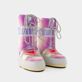 Bottes Icon Tie Dye - Moon Boot - Pvc - Gris