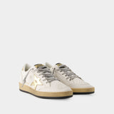 Sneakers Ballstar - Golden Goose - Cuir - Blanc