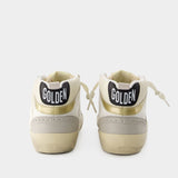 Sneakers Mid Star - Golden Goose - Cuir - Multi