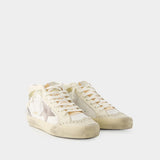 Sneakers Mid Star - Golden Goose - Cuir - Multi