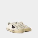 Sneakers V-Star 2 - Golden Goose Deluxe Brand - Cuir - Blanc