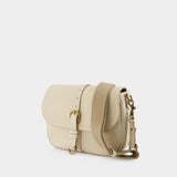 Sac Hobo Francis - Golden Goose - Cuir - Porcelaine