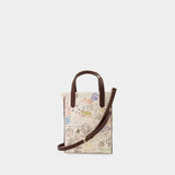 Tote Bag California - Golden Goose - Cuir - Blanc/Multi