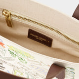 Tote Bag California - Golden Goose - Cuir - Blanc/Multi