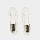 Sneakers Ball Star - Golden Goose - Cuir - Blanc Optique