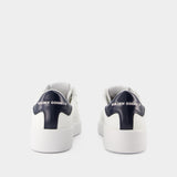 Sneakers Pure Star - Golden Goose - Cuir - Blanc/Bleu