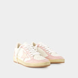 Sneakers Ballstar - Golden Goose - Cuir - Blanc