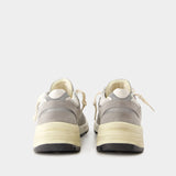 Sneakers Running - Golden Goose Deluxe Brand - Cuir - Gris