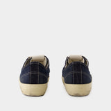 Sneakers V-Star 2 - Golden Goose - Cuir - Bleu