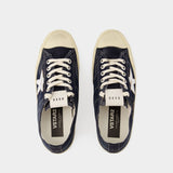 Sneakers V-Star 2 - Golden Goose - Cuir - Bleu