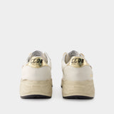 Sneakers Running - Golden Goose - Cuir - Blanc