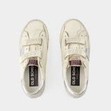 Sneakers Old School - Golden Goose - Cuir - Blanc