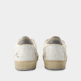 Sneakers Ball Star - Golden Goose Deluxe Brand - Cuir - Blanc/Gris