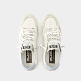 Sneakers Ball Star - Golden Goose Deluxe Brand - Cuir - Blanc