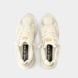 Sneakers Running - Golden Goose Deluxe Brand - Cuir - Blanc