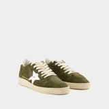 Sneakers Ball Star - Golden Goose Deluxe Brand - Cuir - Kaki