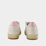 Sneakers Ball Star - Golden Goose Deluxe Brand - Cuir - Blanc
