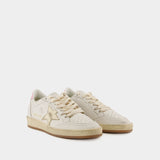 Sneakers Ball Star - Golden Goose Deluxe Brand - Cuir - Blanc