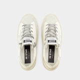 Sneakers Hi Star - Golden Goose Deluxe Brand - Cuir - Blanc