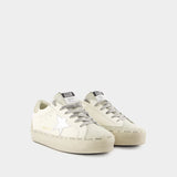 Sneakers Hi Star - Golden Goose Deluxe Brand - Cuir - Blanc