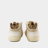 Sneakers Mid Star - Golden Goose Deluxe Brand - Cuir - Beige