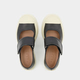 Chaussures Pablo Mary Jane en Cuir Noir