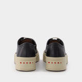 Baskets Pablo en Cuir Noir