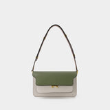 Sac À Bandoulière Trunk Ew - Marni - Cuir - Multi