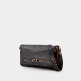 Sac À Bandoulière Trunk Soft Ew - Marni - Cuir - Noir