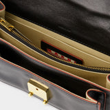 Sac À Bandoulière Trunk Soft Ew - Marni - Cuir - Noir