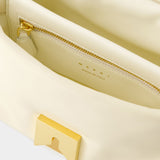 Sac Hobo Prisma - Marni - Cuir - Beige
