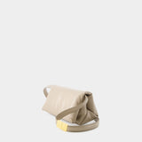 Sac Hobo Small Prisma - Marni - Cuir - Beige