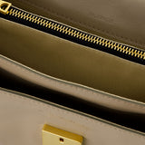 Sac Hobo Medium Trunk - Marni - Cuir - Gris