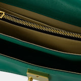 Sac Hobo Trunk - Marni - Cuir - Vert Agate