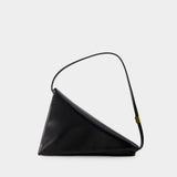 Sac Prisma Triangle - Marni - Cuir - Noir