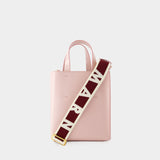 Sac À Bandoulière Museo Mini - Marni - Cuir - Rose