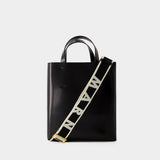 Sac À Bandoulière Museo Small - Marni - Cuir - Noir