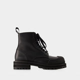 Bottines Dada Combat - Marni - Cuir - Noir